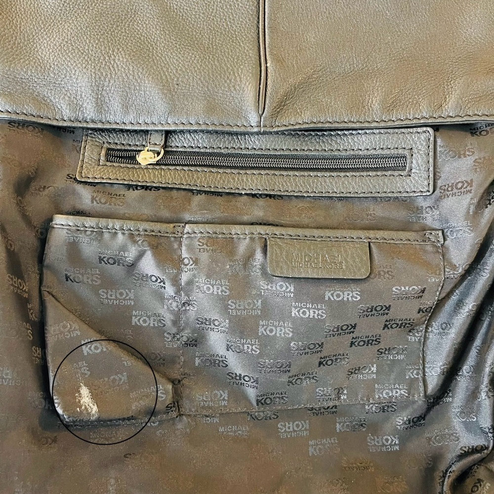 Michael Michael Kors Hobo Satchel Leather Shoulder Bag Black - Picture 4 of 12